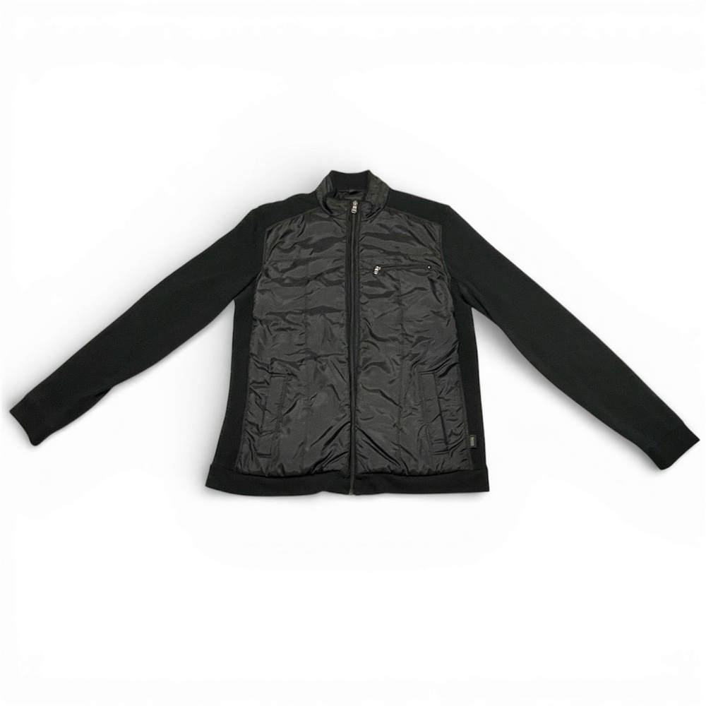 Boss Men’s Regular Fit Zip Up High Collar Hybrid Jacket size L